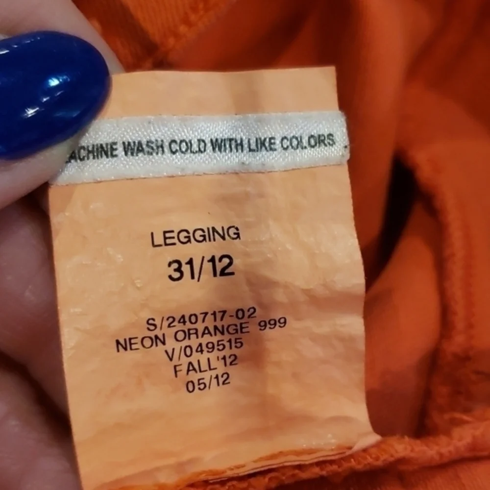 Gap Legging Jean‎ Orange 31/12